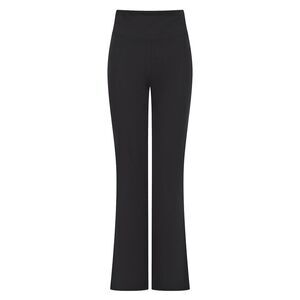 SF Womens/Ladies Flared Leggings / Black